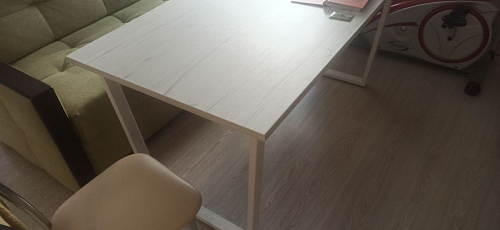 Стол раскладной Лота Лофт 120 25 мм юта / черный матовый фото покупателя 612