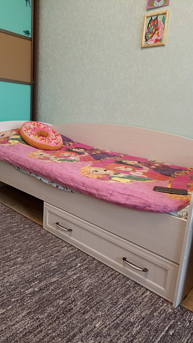 Односпальная кровать Колибри 80 х 190 см бодега фото покупателя 45