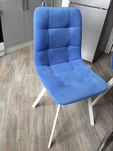 Стул на металлокаркасе Чилли бирюзовый / черный фото покупателя 863