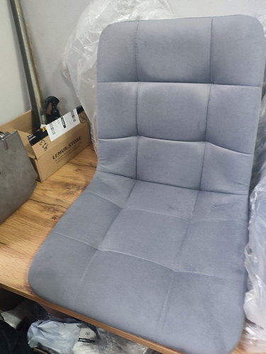 Комплект стульев Чилли 4 шт темно-серый / черный фото покупателя 539