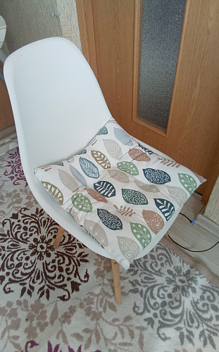 Пластиковый стул Eames PC-015 желтый фото покупателя 283