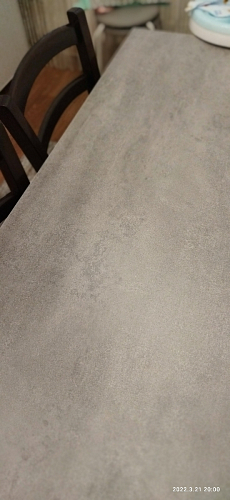 Деревянный стол Лота Лофт 140х80 черный матовый / бетон светлый фото покупателя 237