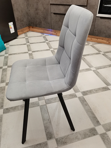 Стул на металлокаркасе Чилли бежевый / белый каркас фото покупателя 1451