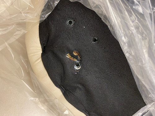 Стул на металлокаркасе Gabi latte / gold / black фото покупателя 883