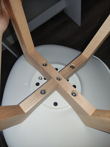 Деревянный стул Bonuss green / grey фото покупателя 69