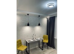 Стул на металлокаркасе Чилли синяя ткань / белый фото покупателя 316