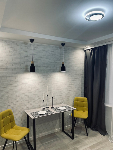 Стул на металлокаркасе Чилли зеленый / белый каркас фото покупателя 316