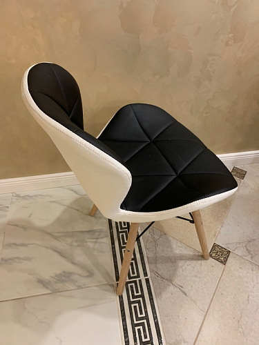 Деревянный стул PC-027 black / white фото покупателя 26