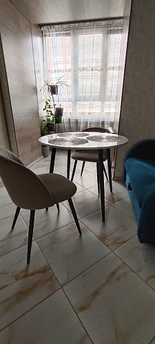 Стул на металлокаркасе Gabi gray / black фото покупателя 522