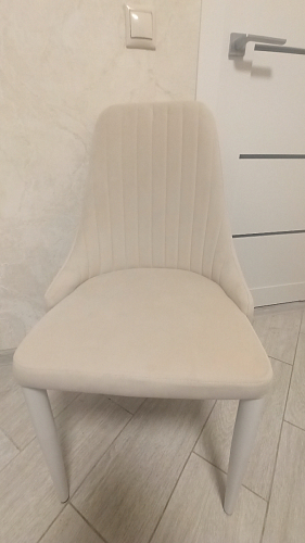 Стул на металлокаркасе Kora dark gray / black фото покупателя 150