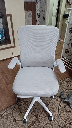 Компьютерное кресло Konfi dark gray / pink / white фото покупателя 145