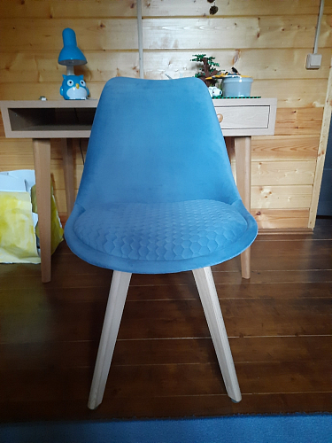 Деревянный стул Bonuss light gray / wood фото покупателя 153