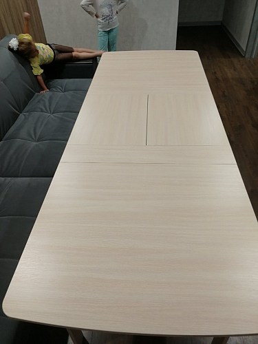 Стол обеденный раздвижной СтК7 венге фото покупателя 244