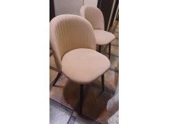 Стул на металлокаркасе Gabi 1 light purple / black фото покупателя 475