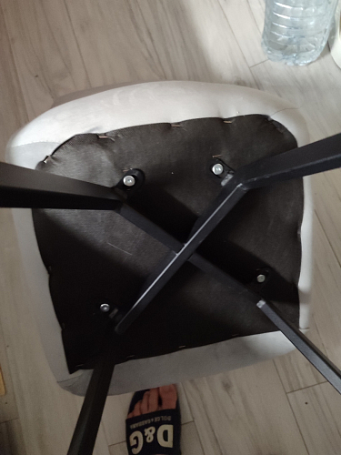 Комплект стульев Чилли 2 шт бежевый / черный фото покупателя 435