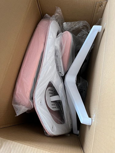 Компьютерное кресло Konfi light gray / blue / white фото покупателя 268