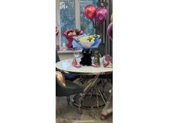 Стол Twist gold / black фото покупателя 4