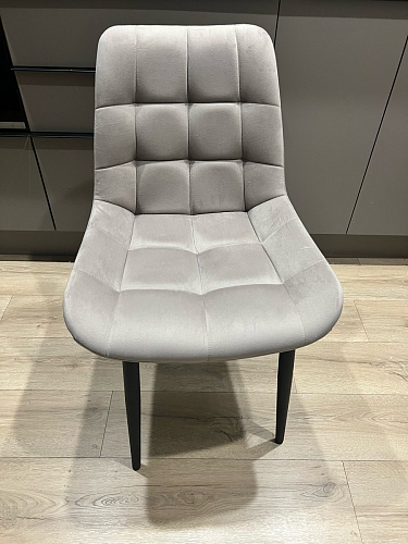 Стул на металлокаркасе Челси бежевый / черный фото покупателя 200