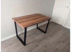 Стол Лота Лофт 140 25 мм юта / белый матовый фото покупателя 532