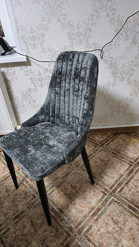 Стул на металлокаркасе Kora light blue / white фото покупателя 403