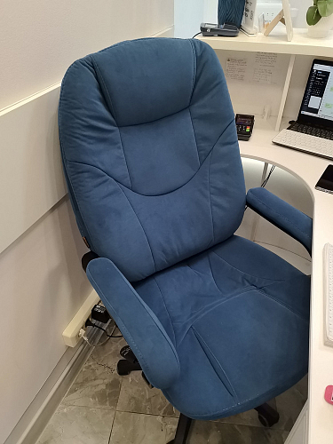 Компьютерное кресло Comfort lux серый фото покупателя 88