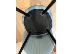 Стул на металлокаркасе Gabi gray / black фото покупателя 375