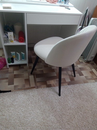 Стул на металлокаркасе Gabi gray / black фото покупателя 144