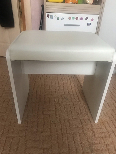 Банкетка Гламур белый фото покупателя 2