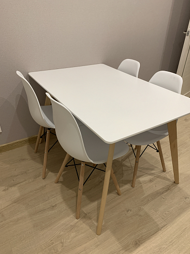 Пластиковый стул Eames PC-015 желтый фото покупателя 490