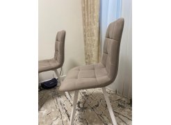 Стул на металлокаркасе Чилли горчичный / белый фото покупателя 327