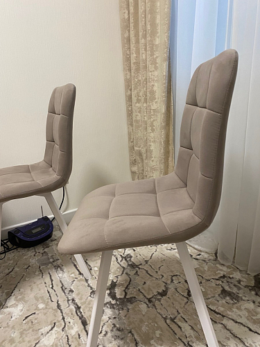 Комплект стульев Чилли 2 шт бежевый / черный фото покупателя 327