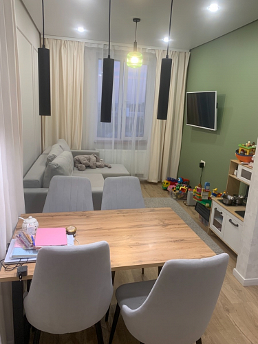 Стол раскладной Лота Лофт 120 25 мм юта / черный матовый фото покупателя 314