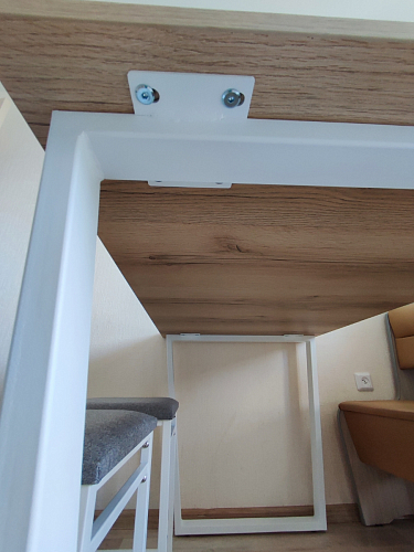 Стол Лота Лофт 120 32 мм бетон / черный матовый фото покупателя 568