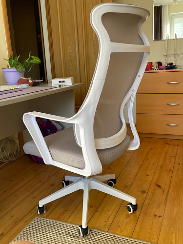 Компьютерное кресло Rino light gray / black фото покупателя 8