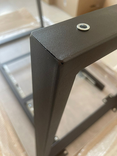 Стол раскладной Лота Лофт 120 25 мм юта / черный матовый фото покупателя 891