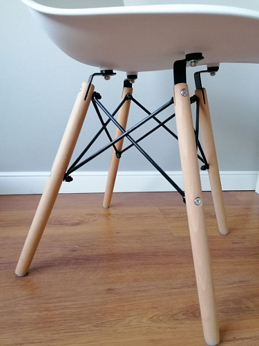 Пластиковый стул Eames PC-015 желтый фото покупателя 232