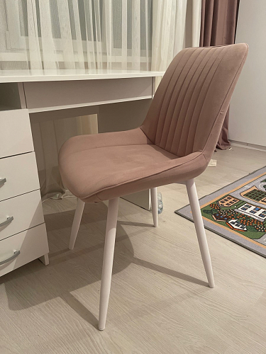 Комплект стульев Вейв 4 шт светло-серый / черный фото покупателя 152