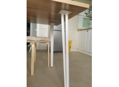 Стол Тринити Лофт 120 32 мм бетон / черный матовый фото покупателя 702