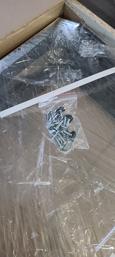 Стол Лота Лофт 120 32 мм бетон / черный матовый фото покупателя 199