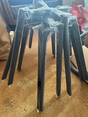 Стул на металлокаркасе Чилли горчичный / черный фото покупателя 1229