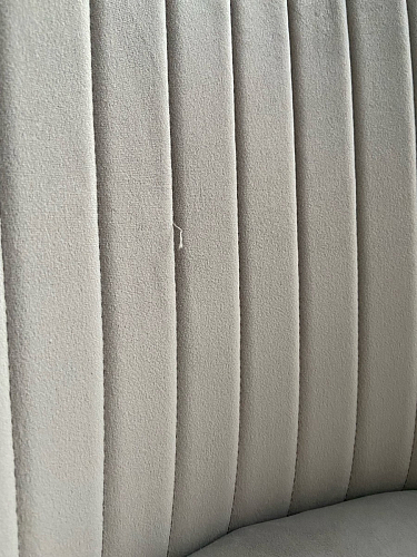 Стул на металлокаркасе Gabi 1 light blue / black / gold фото покупателя 664