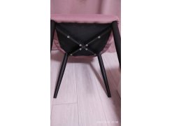 Стул на металлокаркасе Kora gray / black фото покупателя 440