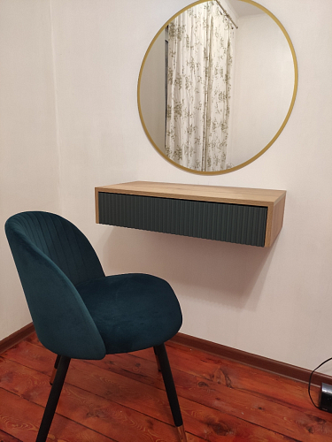 Стул на металлокаркасе Gabi latte / gold / black фото покупателя 595