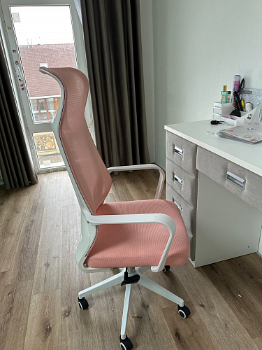 Компьютерное кресло Tilda dark gray / white фото покупателя 5