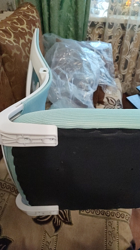 Компьютерное кресло Montana blue / white фото покупателя 4