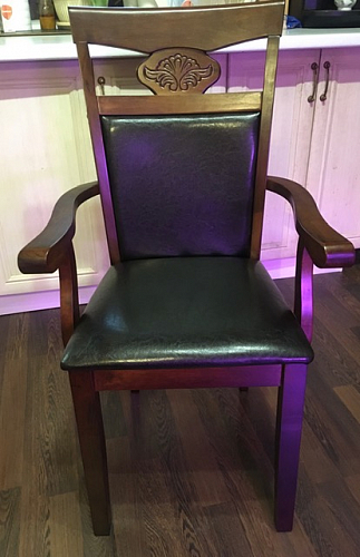 Кресло Luiza dirty oak / dark brown фото покупателя 2