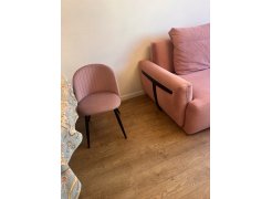 Стул на металлокаркасе Gabi 1 gray / black фото покупателя 570