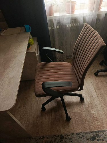 Компьютерное кресло Spark флок розовый 137 фото покупателя 2