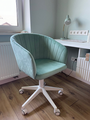 Компьютерное кресло Тибо 01 светло-коричневый / черный фото покупателя 76