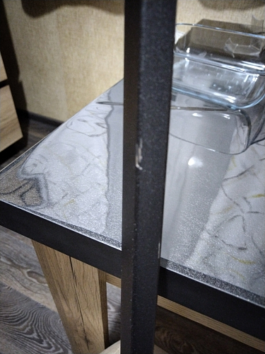 Стул на металлокаркасе Чилли синяя ткань / белый фото покупателя 589